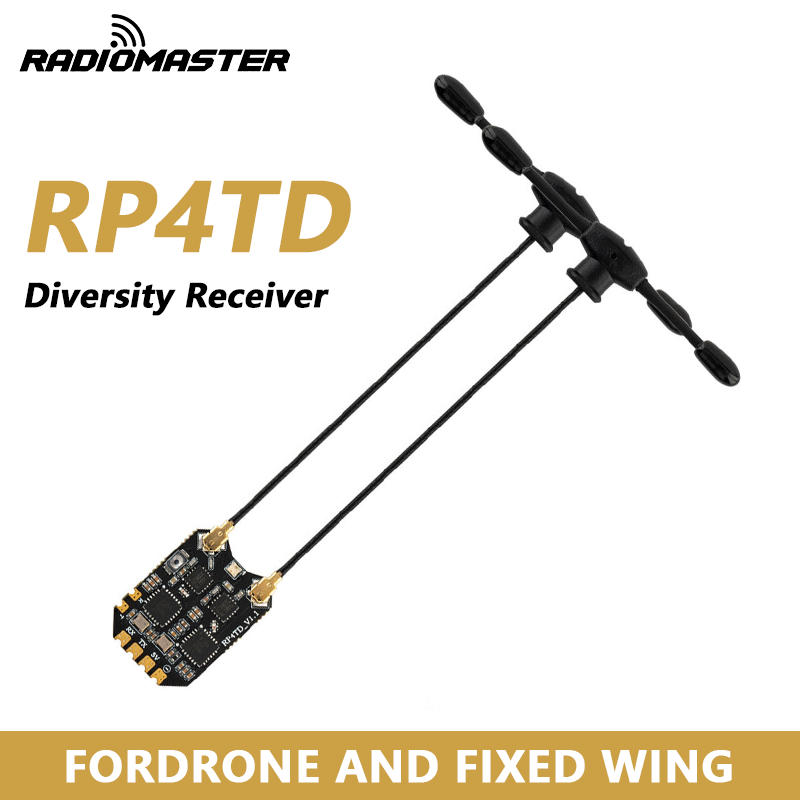Drone Battery Strap - RadioMaster RP4TD ExpressLRS 2.4GHz Odbiornik Diversity