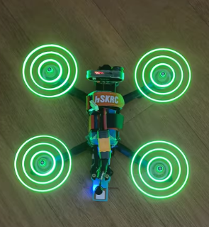 2 pary Gemfan 51433L 5,1 cala  – Drone Battery Strap recenzja i cena